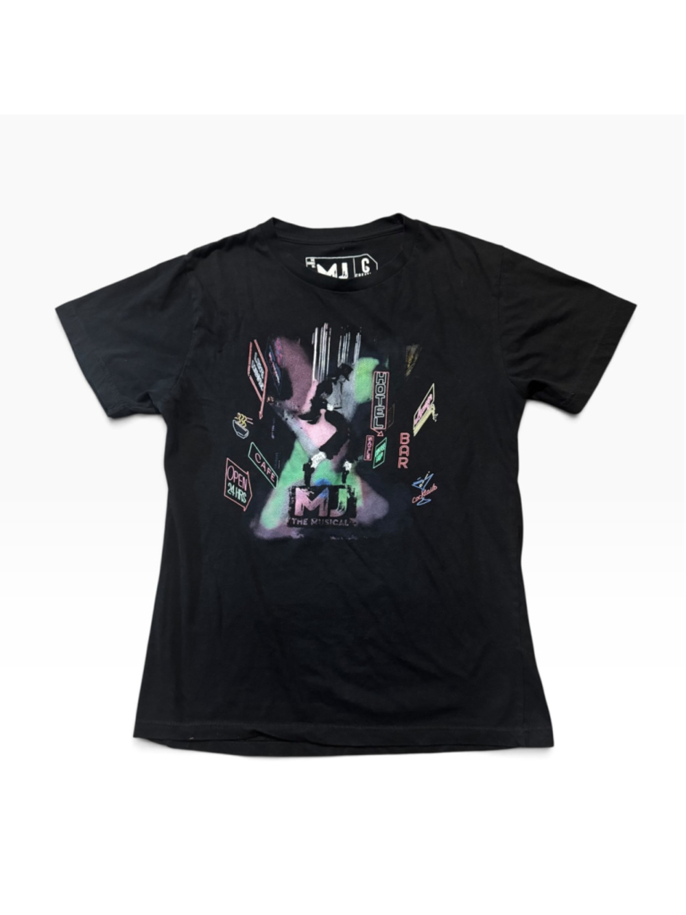 Michael Jackson Graphic T-Shirt Black Size M